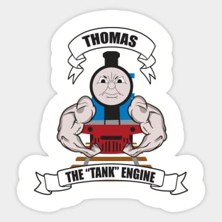 Thomas the "TANK" Engine Sticker